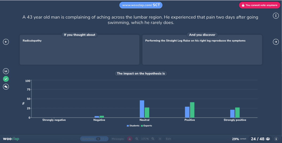 Concordancia test