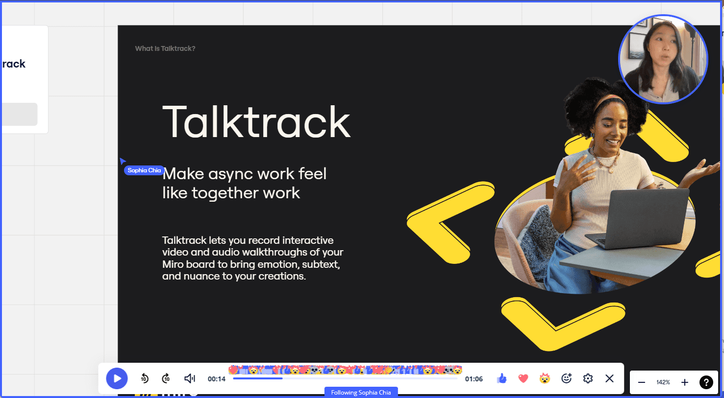 Miro Talktrack 