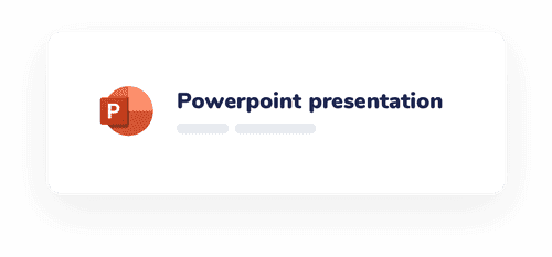 powerpoint presentation