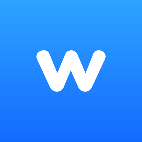 wooclap blue square logo