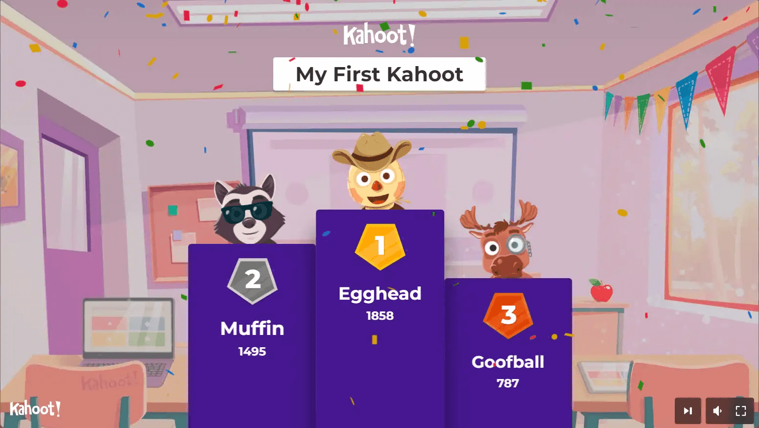 Kahoot competition 